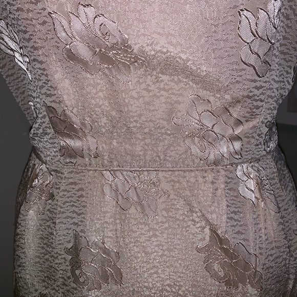 Vintage Marcy Allen Cream Sheath Dress - Picture 8 of 8